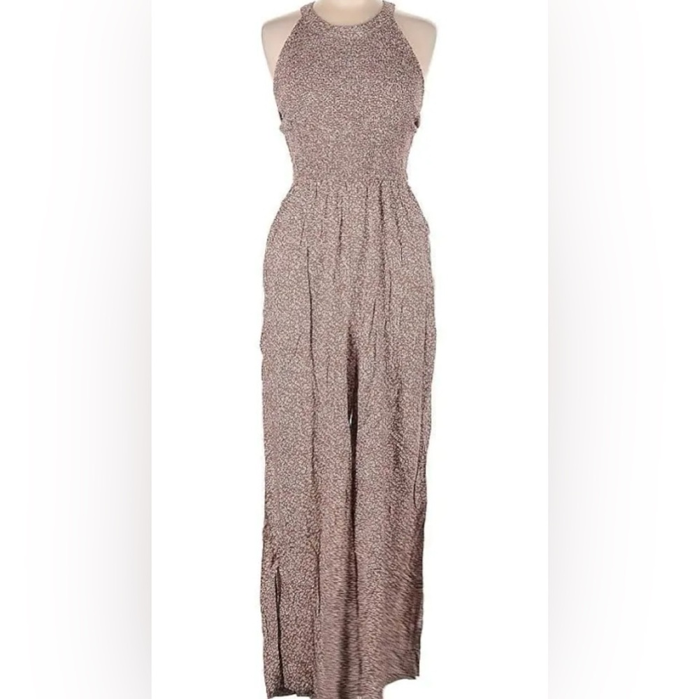 Jessica Simpson Leopard Print Jumpsuit